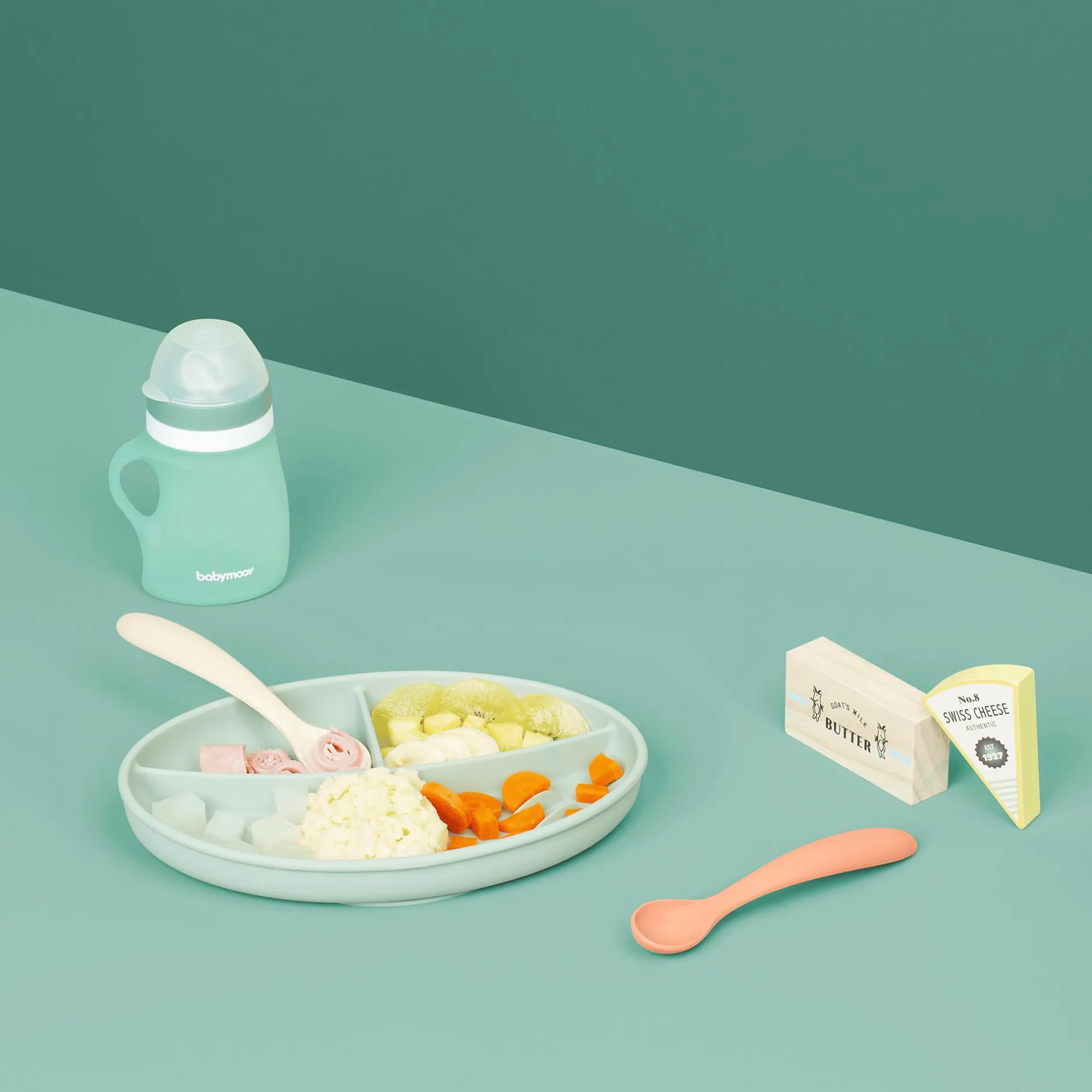 babymoov Geschirrset 4-teilig GROW'ISY* Besteck & Geschirr