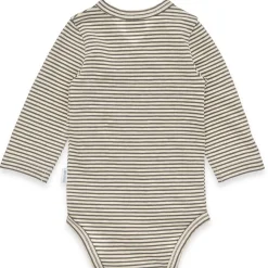 LITTLE ONE gestreifter Wickelbody Elefant* Bodys