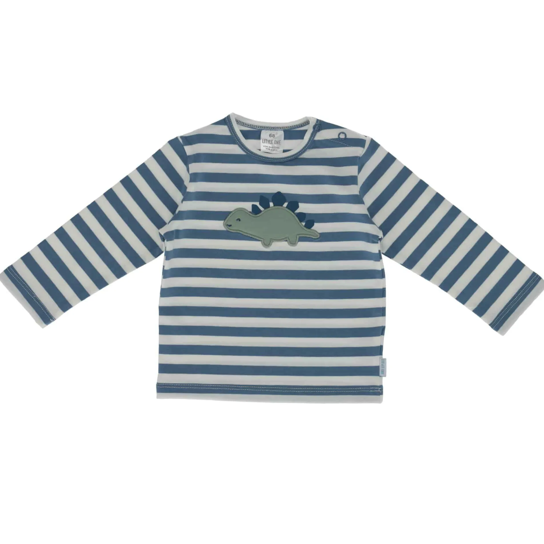 LITTLE ONE gestreiftes Langarmshirt Dino* Oberteile