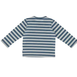 LITTLE ONE gestreiftes Langarmshirt Dino* Oberteile