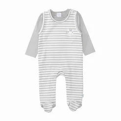 LITTLE ONE gestreiftes Strampler-Set Zebra* Strampler