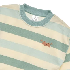 LITTLE ONE gestreiftes Sweatshirt Krabbe* Oberteile