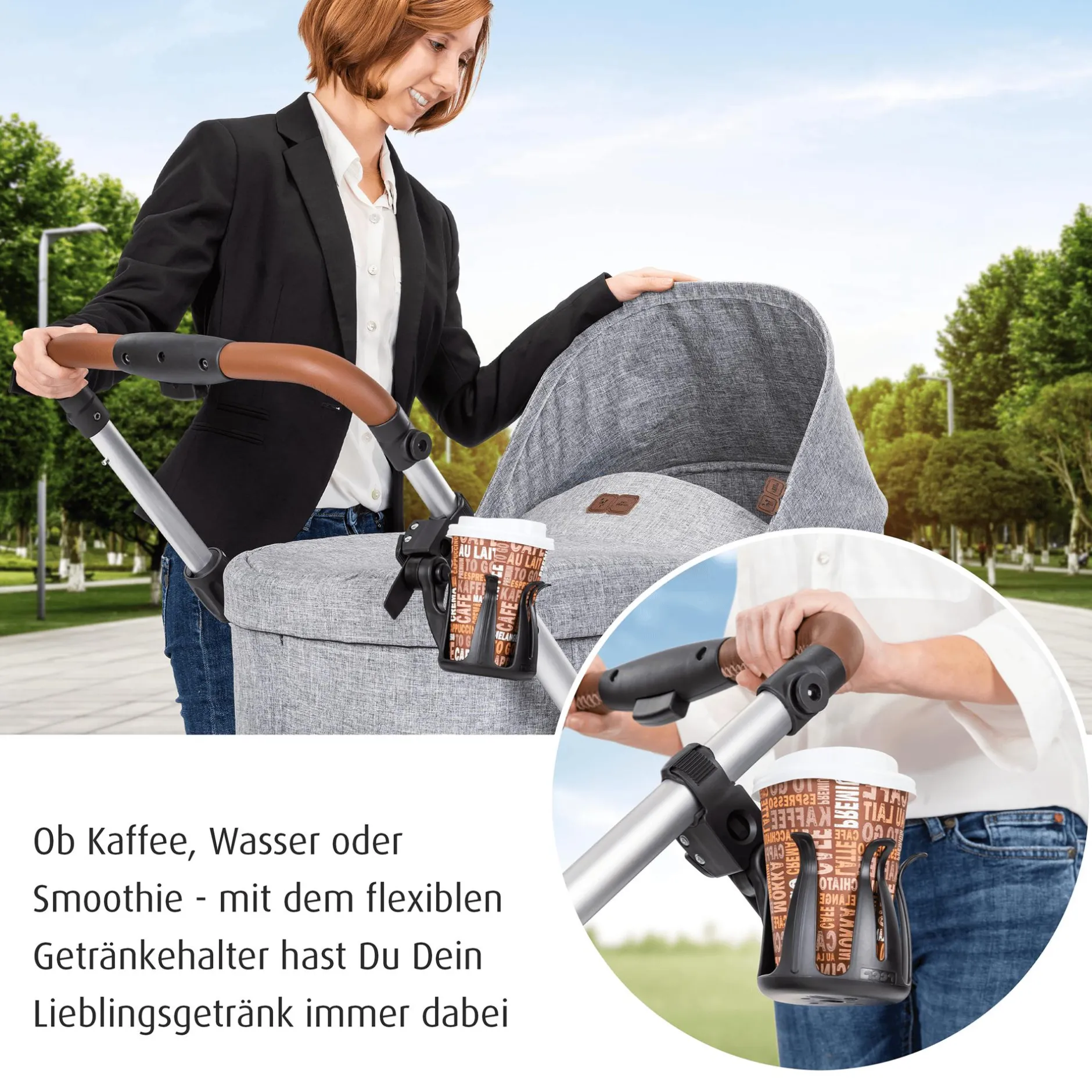 reer Getränkehalter*Kinder Kinderwagen Zubehör