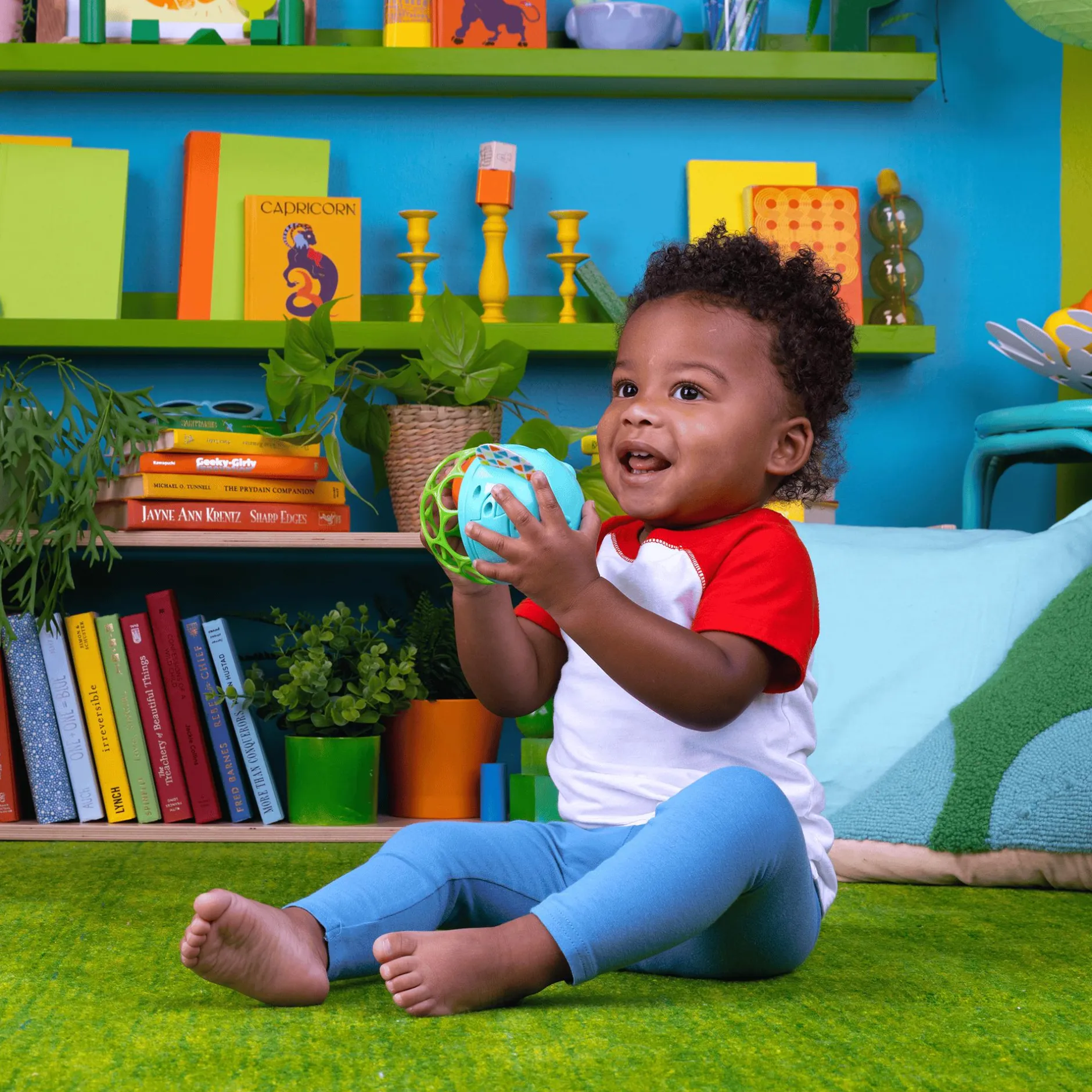 BrightStarts Giggle & Glow Elefant* Rasseln & Greiflinge