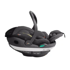 BeSafe Go Beyond Dark Grey Melange*Kinder Babyschalen 0-13 Kg, Gruppe 0+