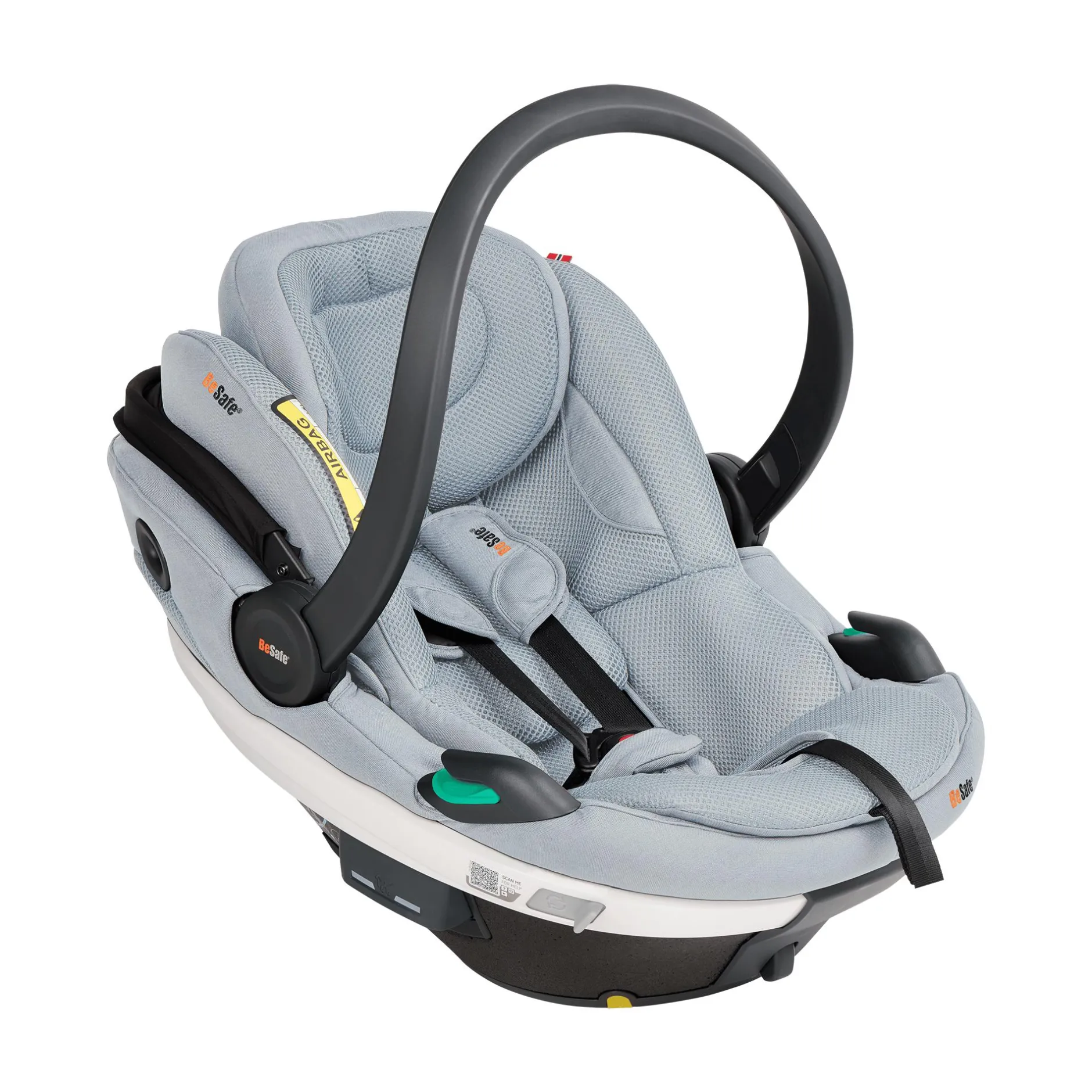 BeSafe Go Beyond Peak Mesh*Kinder Babyschalen 0-13 Kg, Gruppe 0+
