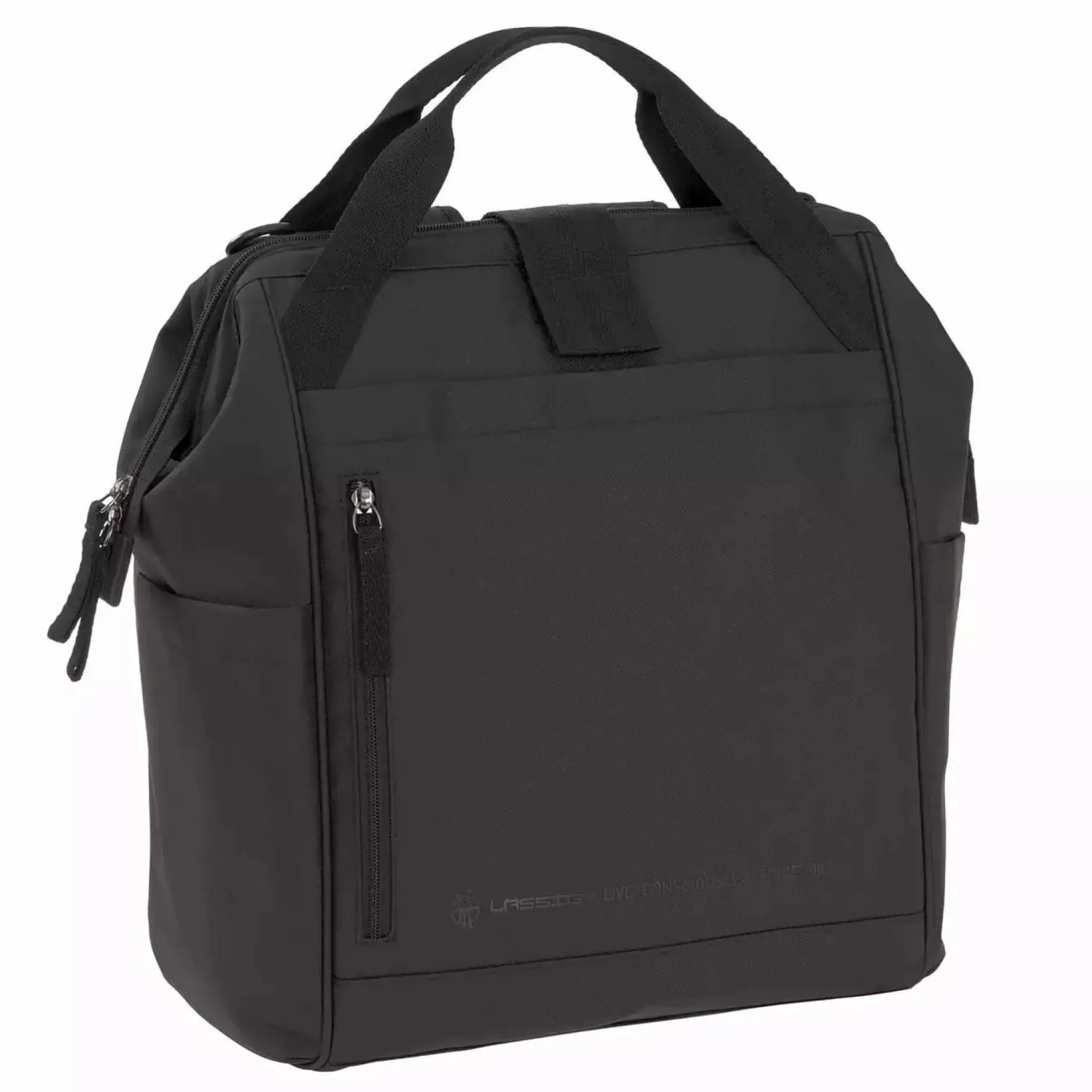 Lu00c4SSIG Goldie Up Backpack Green Label* Wickelrucksäcke