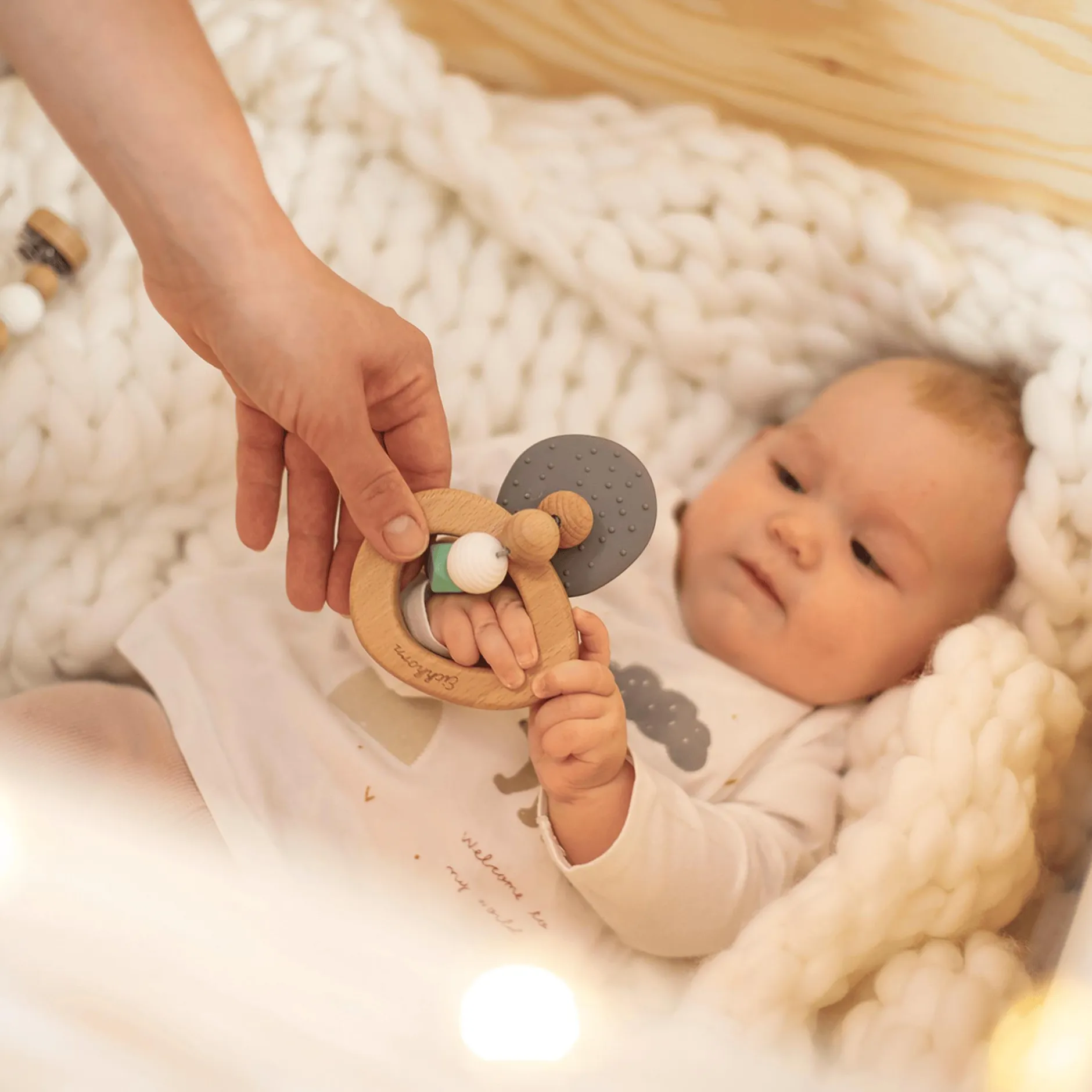 Eichhorn Greifling Baby Pure* Rasseln & Greiflinge