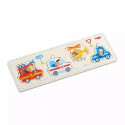 HABA Greifpuzzle - Einsatzfahrzeuge*Kinder Lernspielzeug|Holzspielzeug