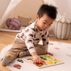 HABA Greifpuzzle Obst und Gemüse*Kinder Holzspielzeug