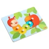 HABA Greifpuzzle Raupe Mina*Kinder Lernspielzeug|Holzspielzeug
