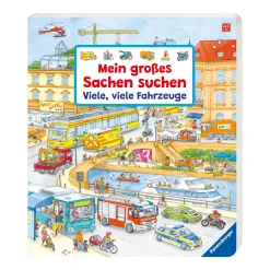 Ravensburger Großes Sachen suchen: Viele, viele Fahrzeuge*Kinder Kinderbücher
