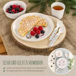 reer Growing Geschirr-Set Lovely Friends* Besteck & Geschirr