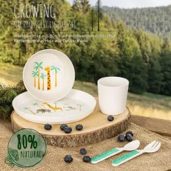 reer Growing Geschirr-Set Wild* Besteck & Geschirr