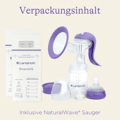 Lansinoh Handmilchpumpe* Stillzeit & Rückbildung|Milchpumpen