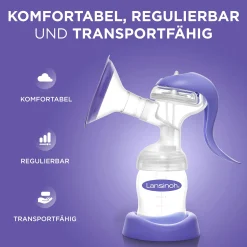 Lansinoh Handmilchpumpe Weithals* Milchpumpen