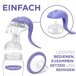 Lansinoh Handmilchpumpe Weithals* Milchpumpen