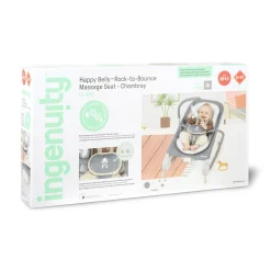 ingenuity Happy Belly Rock-to-Bounce Massage Sitz* Wippen