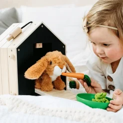 small foot Hasenstall mit Auslauf*Kinder Rollenspiele|Holzspielzeug