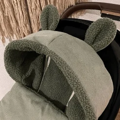 KAISER HAU KEA Fleece Fußsack Mineral Green*Kinder Kinderwagen Zubehör