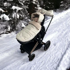 KAISER HAU KEA Fleece Fußsack Sand Shell*Kinder Kinderwagen Zubehör