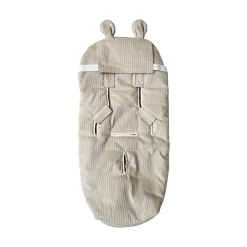 KAISER HAU KEA Fleece Fußsack Sand Shell*Kinder Kinderwagen Zubehör