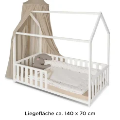 AMAL II Hausbett Tipi 70 x 140 cm* Babybetten