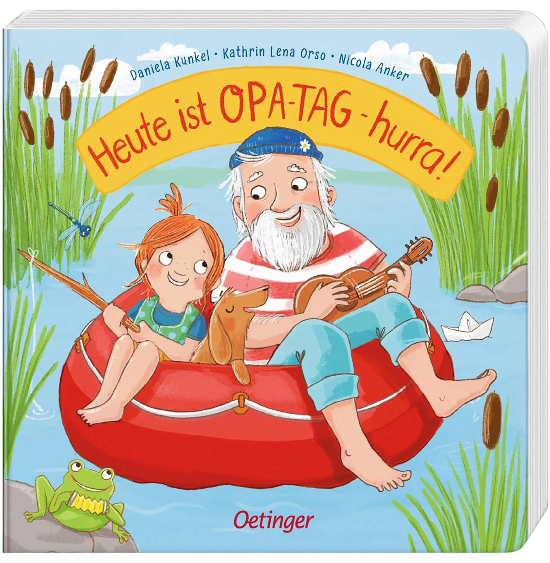 OETINGER Heute ist Opa Tag – hurra!*Kinder Kinderbücher|Spielzeug Ab 2 Jahre