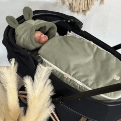 KAISER HIMA Babyschalen Fußsack Mineral Green*Kinder Kindersitz Zubehör