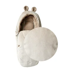 KAISER HIMA Babyschalen Fußsack Sand Shell*Kinder Kindersitz Zubehör