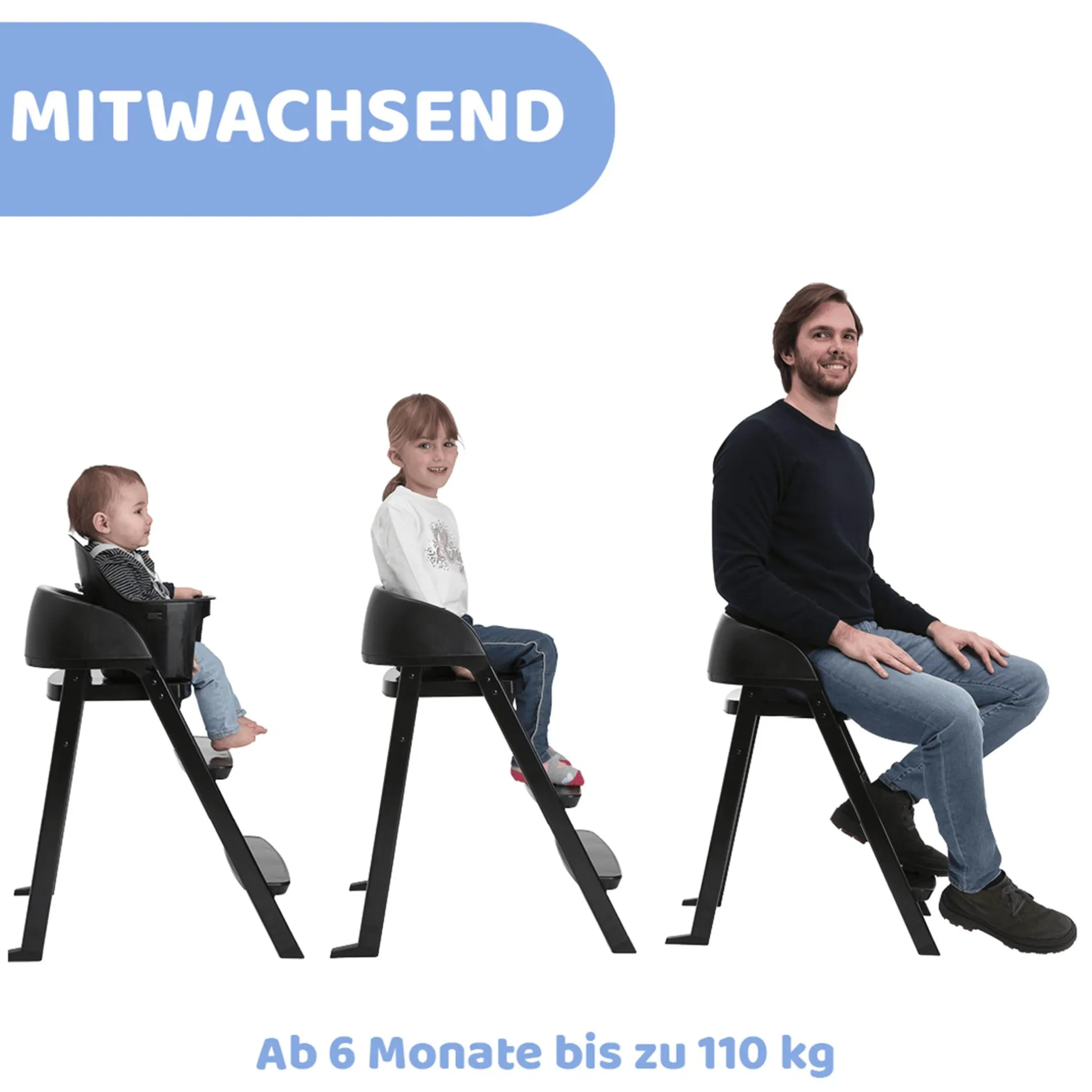 chicco Hochstuhl Crescendo Lite Cario Cora* Klapphochstühle