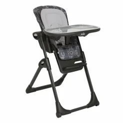 Joie signature Hochstuhl Mimzy Recline ABC Charcoal* Klapphochstühle