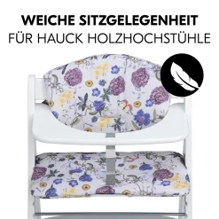hauck Hochstuhl-Sitzkissen Alpha+ Floral* Hochstuhl Zubehör