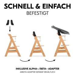hauck Hochstuhl-Wippe Dark Grey* Wippen