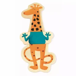 DJECO Holz Magnete Crazy*Kinder Holzspielzeug|Spielzeug Ab 2 Jahre