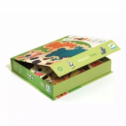 DJECO Holz Magnete Crazy*Kinder Holzspielzeug|Spielzeug Ab 2 Jahre
