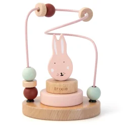 trixie Holz Motorikschleife Mrs. Rabbit*Kinder Holzspielzeug