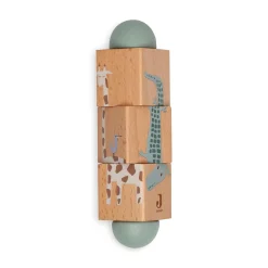 jollein Holz-Drehpuzzle Jungle Jambo*Kinder Holzspielzeug