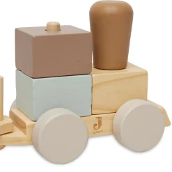 jollein Holzeisenbahn Farm*Kinder Lernspielzeug|Holzspielzeug