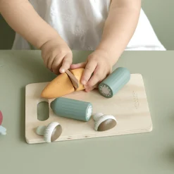 LITTLE DUTCH Holz-Gemüse zum Schneiden*Kinder Lernspielzeug|Rollenspiele