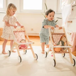 LITTLE ONE Holz-Puppenbuggy Flora*Kinder Puppen & Puppenwagen
