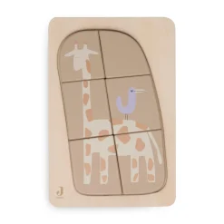 jollein Holzpuzzle Jungle Jambo Giraffe*Kinder Lernspielzeug|Holzspielzeug