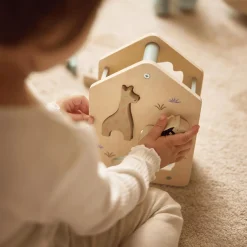 jollein Holz-Sortierbox Jungle Jambo*Kinder Holzspielzeug