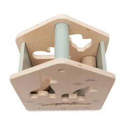 jollein Holz-Sortierbox Jungle Jambo*Kinder Holzspielzeug