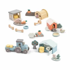 done by deer Holzspiel-Set Tiny Farm Sheepy*Kinder Holzspielzeug