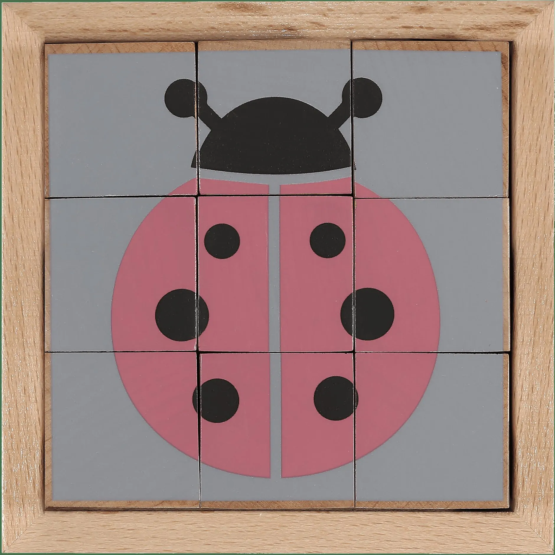 KINDSGUT Holzwürfel-Puzzle Tiere*Kinder Lernspielzeug|Holzspielzeug