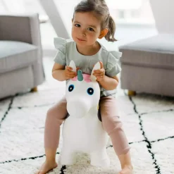 KINDSGUT Hüpftier Einhorn*Kinder Schaukeltiere|Spielzeug Ab 2 Jahre