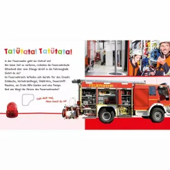 arsEdition Hör mal rein, wer kann das sein? Bei der Feuerwehr*Kinder Kinderbücher
