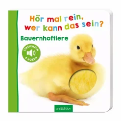 arsEdition Hör mal rein, wer kann das sein? Bauernhoftiere*Kinder Kinderbücher