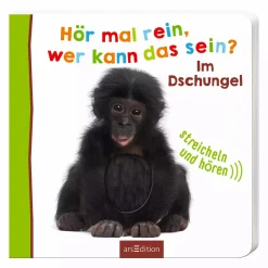 arsEdition Hör mal rein, wer kann das sein? Im Dschungel*Kinder Kinderbücher